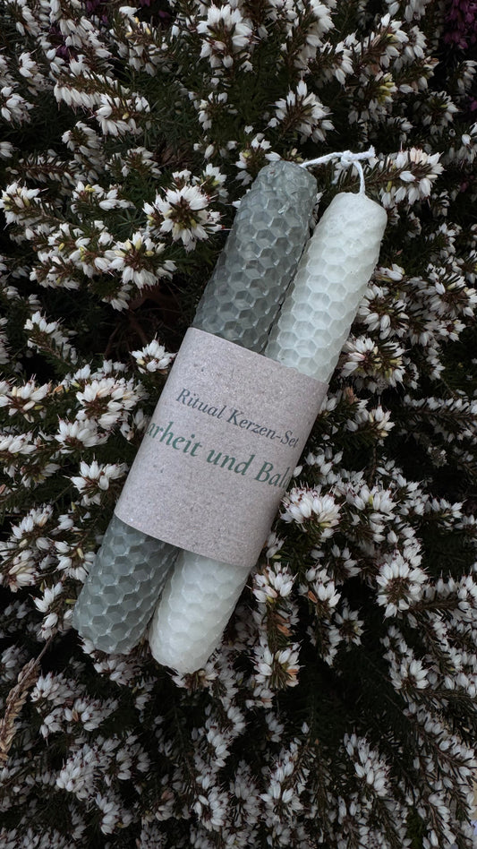 Ritual Kerzen-Set “ Klarheit und Balance”, Spirituelle Geschenke