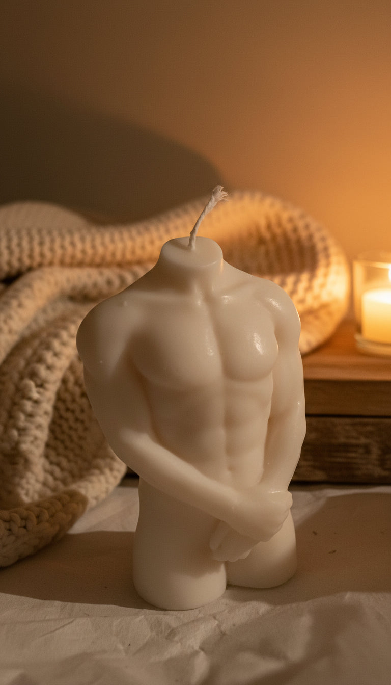 Duftkerze "Körper des Mannes bedeckt"