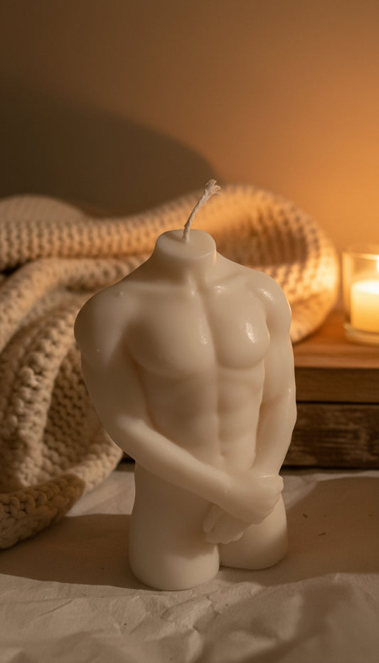 Duftkerze "Körper des Mannes bedeckt"